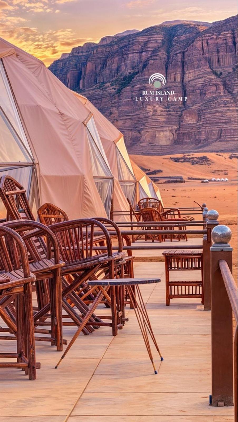 Rum Island Luxury Camp & Bubbles Hotel Wadi Rum Exterior foto